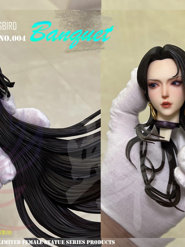 Hummingbird Studio Anniversary 004 One Piece Boa Hancock Banquet Hot Sexy 1/4 Statue Deluxe Version